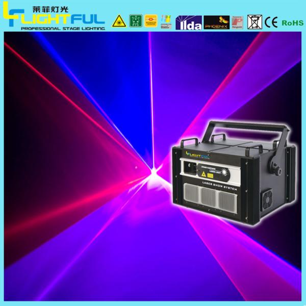 China 5-15W 40K DMX512 RGB Gobo Laser Lighting Effects factory