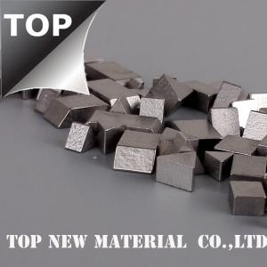 China Solid Cobalt Chrome Alloy Silver Circular Saw Tips Special Shaped High Precision factory