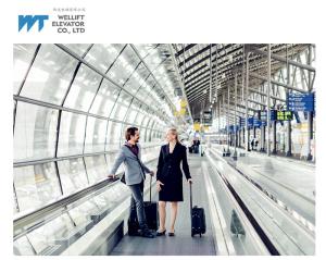 China 0.5m/S Microcomputer Control Passenger Conveyor For Airport factory