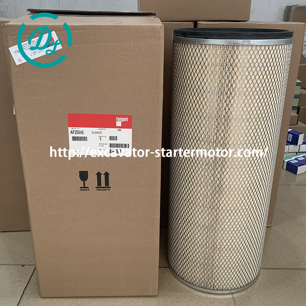 Excavator Engine Secondary Air Filter AF25545 Fleetguard C275 C450