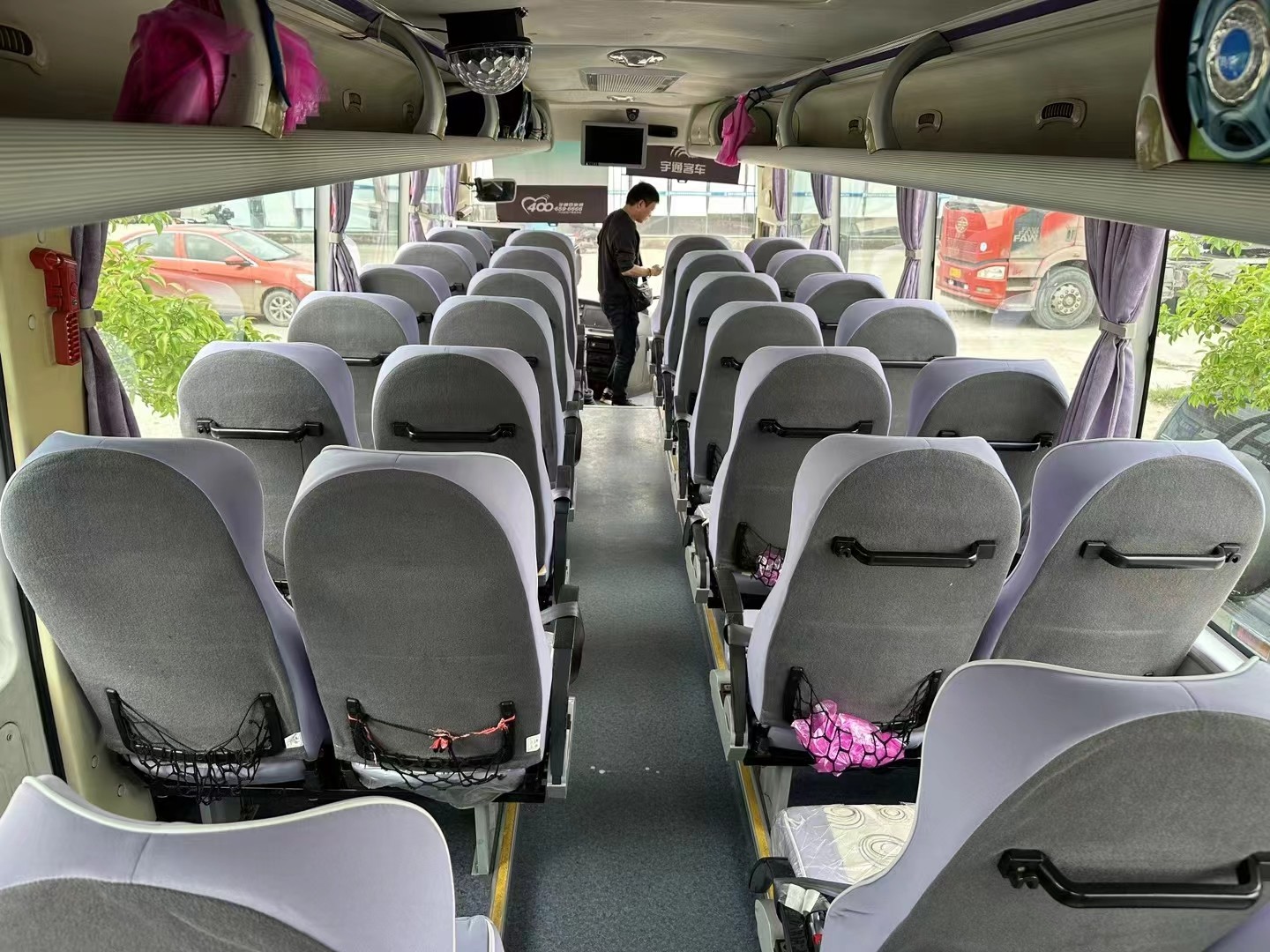 Highway Coach Bus Yutong ZK6908 Full Refurbish Service 39 Seats 2020 Year Weichai Engine LHD＆ RHD