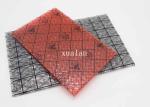 Waterproof Mesh PE Conductive Grid Bag , Red / Black Static Protection Bag