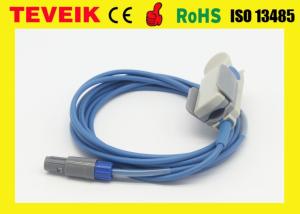 China MS3-109069 SpO2 sensor for Edan patient monitor Adult finger clip Redel 6pin factory