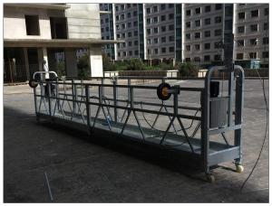 China 3 Phase 60HZ aluminium 3*2m 1.5kw Zlp630 suspended platform for wall painting factory
