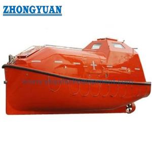 China FRP Totally Enclosed Lifeboat Ship Life Saving Equipment factory