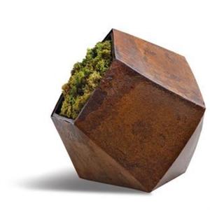 China Custom Outdoor Flower Pot Planters Large Metal Garden Box Planters factory