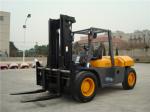 Chaochai 6102 Engine Diesel Powered Forklift 10 Ton 3000mm Lifting Height