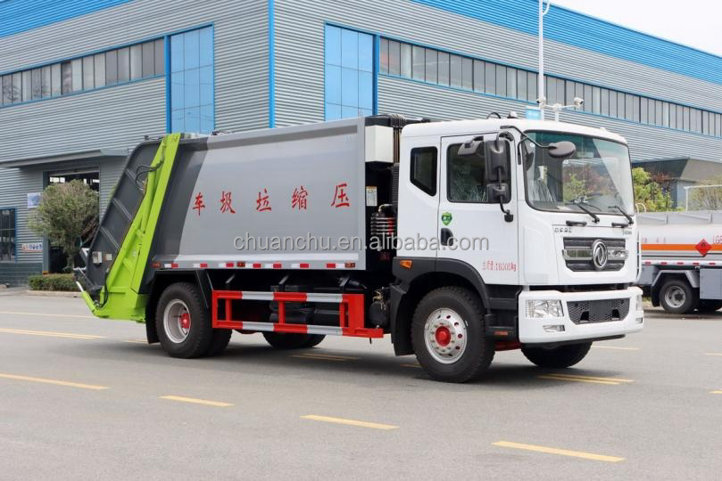 Refuse Transfer Vehicle Cleaning Vehicle Small Waste Compression Vehicle A Variety of Models of Compressed Garbage Trucks