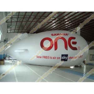 China Inflatable advertising helium zeppelin with UV Protected Printing 0.18mm PVC for opening event, outdoor advertising factory