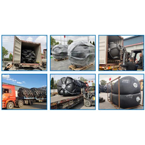 High Durability Dock Rubber Fender High Compression Marine Protection