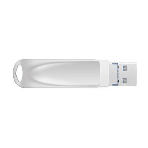 China Type C And Iphone Otg Pendrive 64gb Metal Oem factory