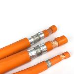 2 Cores Safety Orange Copper Insulated EV Cable for Electric Vehicle Car 110V
