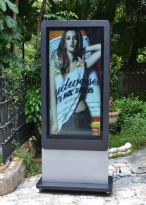 China High Brightness 55 inch Double Sided Digital Signage LCD Totem factory