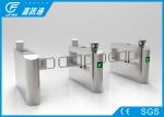 Office Building Swing Gate Turnstile Stainless Steel Housing 50 Person / Min