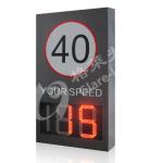 Highway Vehicle Speed Test Radar LED Display Single Radar Speed Sign Dual