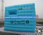 Sky Blue 5x5m Inflatable Tent For Advertising , 4 Season Outdoor Tent