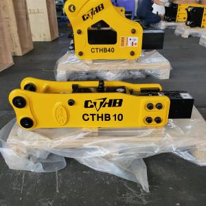 China 20CrMo Demolition Rock Breaker Yakai CTHB Hydraulic Breaker Hammer For 1-4.5ton Excavator factory