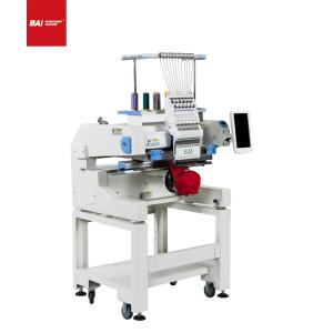 China Curtain Single Head 12 Needle Computerized Embroidery Machine 500mm factory
