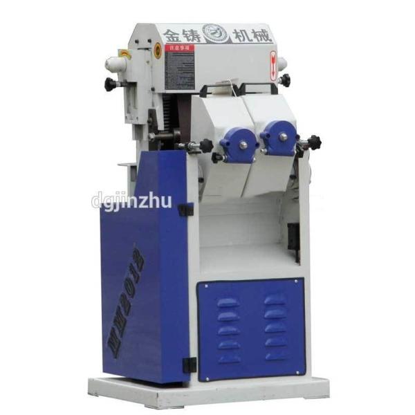 China Automatic Metal Sander Machine , Wide Double Belt Pipe Sanding Machine factory
