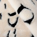 FDY Printing for Garments Making 100 Polyester Sherpa Faux Fur Warp Suede Fabric