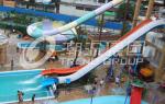 Colorful High Speed Adult Water Slide with Water Amusement Park Construction