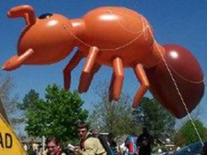 China The brown ant inflatable helium balloon approved CE factory