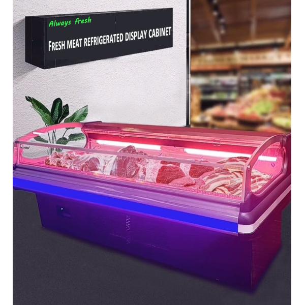 Size OEM Commercial Meat Counter Butchery Display Fridges Factory Price