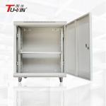 Adjustable Feet Wall Mount Server Rack Cabinet , 19 Inch 15U Small Network Rack