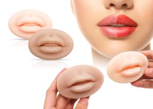 China Soft Silicone Lip Permanent Makeup Practice Skin Microblading Tattoo Skin factory