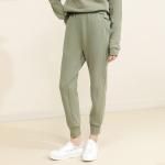 Long Sleeve Casual Jogging Suits Autumn Spring Solid Color Round Neck