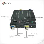 850nm VCSEL 10.3Gbps 4K HDMI Fiber Extender SFP LC External Audio