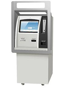 China Cash Deposit Teller Banking Kiosk , Through Wall Kiosk With Card Reader factory