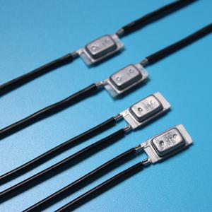 China free samples 105C over load motor thermal protector thermal cut off 250V/5A 50--180C UL VDE RoHS factory