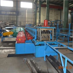 Heavy Duty Tri Beam And W Beam Guardrail Roll Forming Machine With High Speed