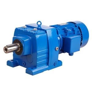 China 1000rpm Inline Helical Worm Gear Reducer Modular Design factory