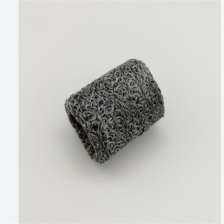 High Temperature Resistance Knitted Wire Mesh Filter For Business Type And Diameter 14mm