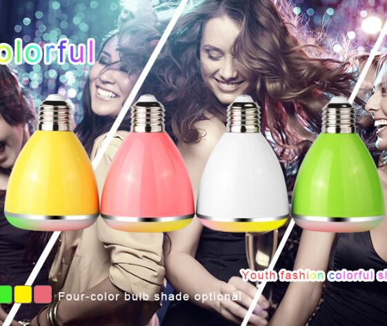 Bluetooth music playing led bulb,music box led bulb,office led bulb