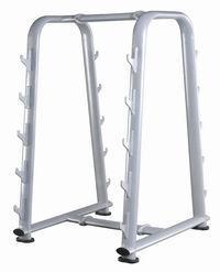 China 10 pairs barbell rack factory