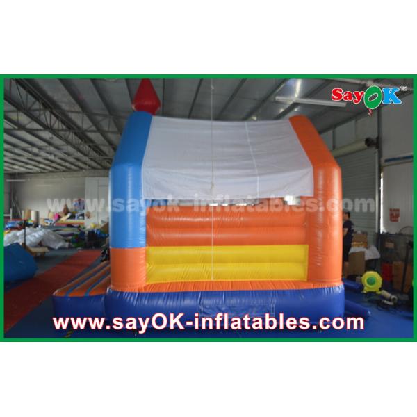 Baby air bouncer inflatable trampoline , happy hop bouncy castle