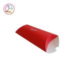 Red Fancy Craft Paper Gift Box / Food Packaging Boxes For Pie Biscuits