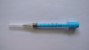China 3ml Medical Luer Lock Disposable Syringes And Needles For Blood Collection factory