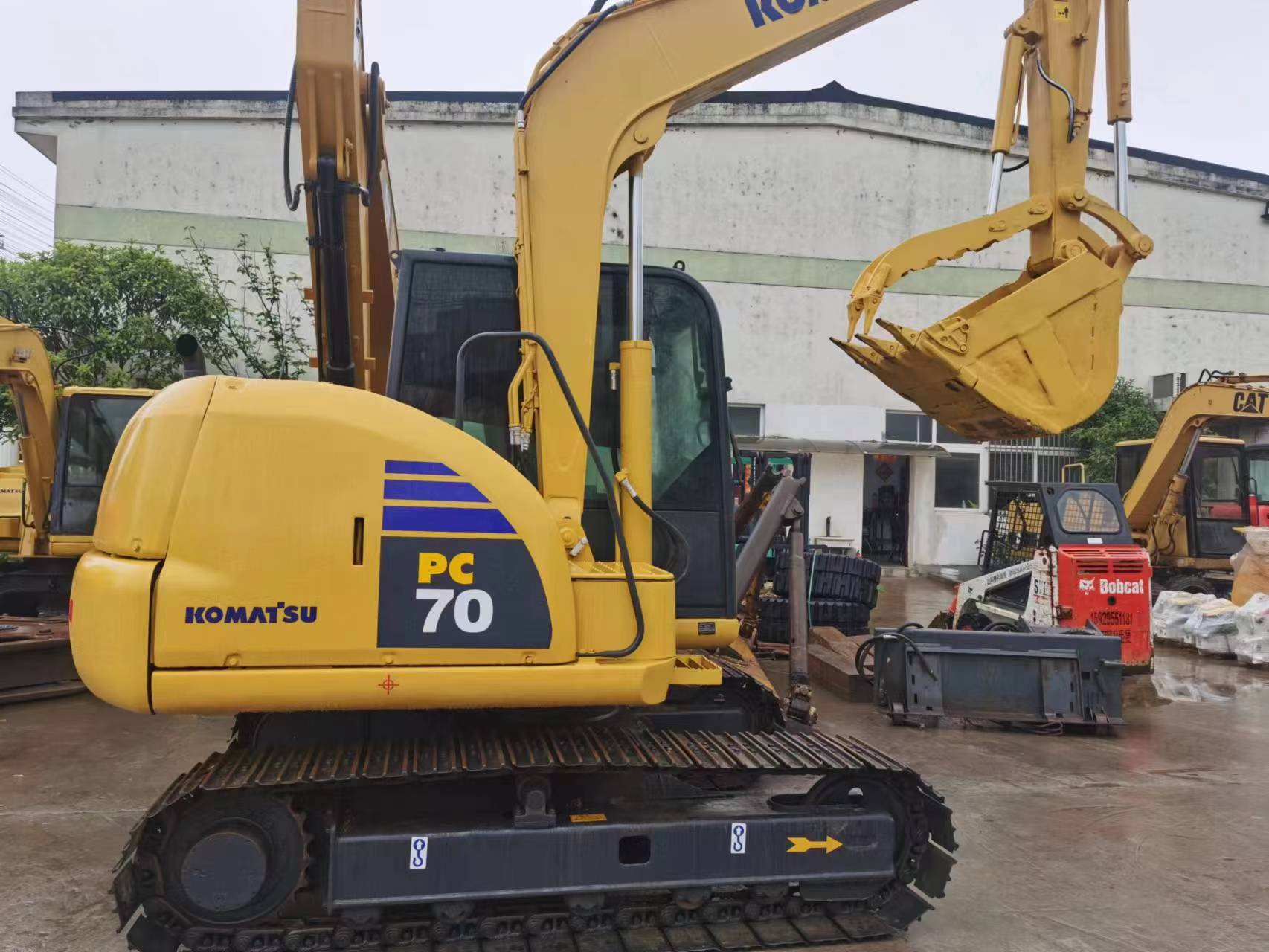 7 Ton Used Japan Excavator 8 Ton Komatsu PC70 PC60 KOOP or CHANGCHAI Engine
