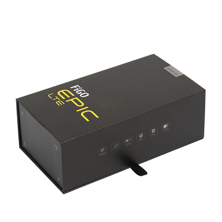 Custom Electronic Packaging Box Magnetic Mobile Phone Packaging Box For Electronic Devices