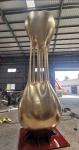 ODM Decoration Brass 4.6m Modern Metal Sculpture