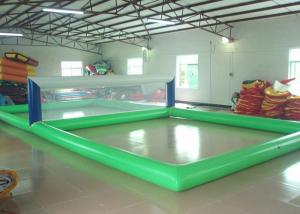 China Attractive Inflatable Sports Games 15 × 8m Inflatable Volleyball Court factory