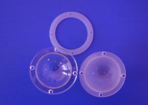 China Transparent 120 Degree Dia 90MM High Bay COB Lens factory