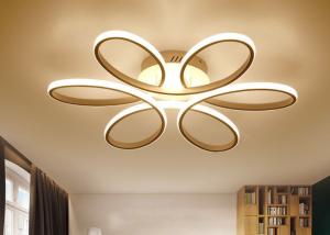 China Dining Room 96w 910*80mm Indoor Modern Circular Ring Chandelier factory
