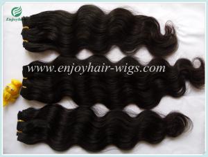 China Peruvian 5A virgin remy hair weave ,natural color(can be dye) Body wave 10''-26''length factory
