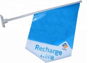 China Indoor Small Wall Flag Pole / Decorative House Mounted Flag Pole Kits factory