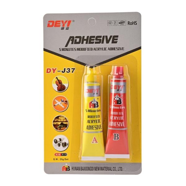 China Fast Curing Modified Acrylic AB Adhesive For Auto Parts Long Lasting Bonding factory